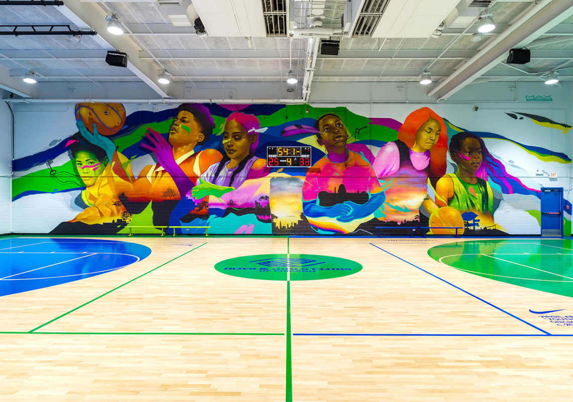 Virgil Abloh Teams Up With Nike To Redesign Boys & Girls Club Basketball Facilities In Chicago