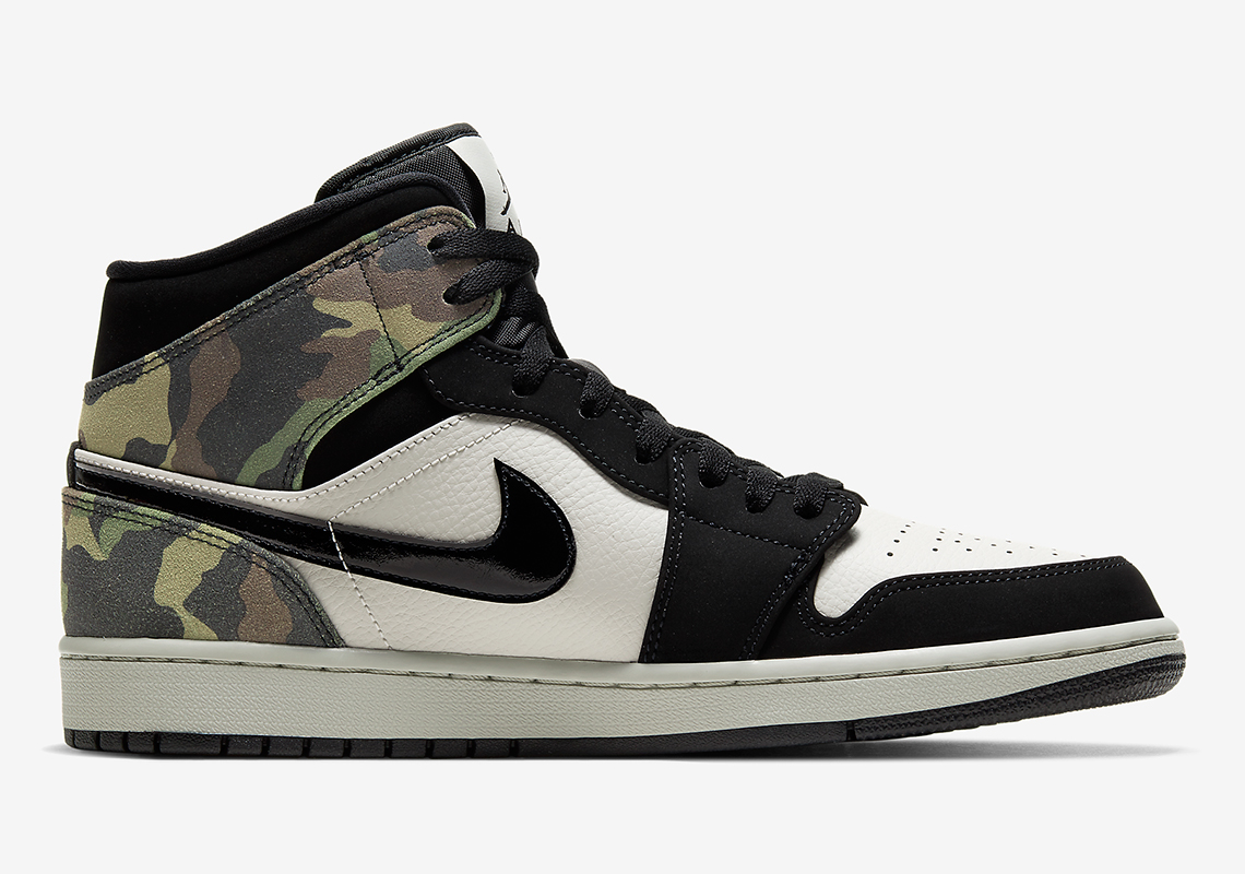 Air Jordan 1 Mid Camo Cw5490 001 3