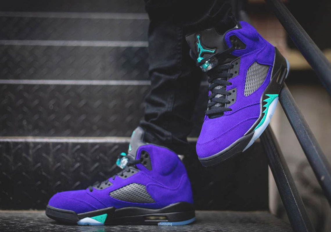 Air Jordan 5 Alternate Grape 136027 500 10