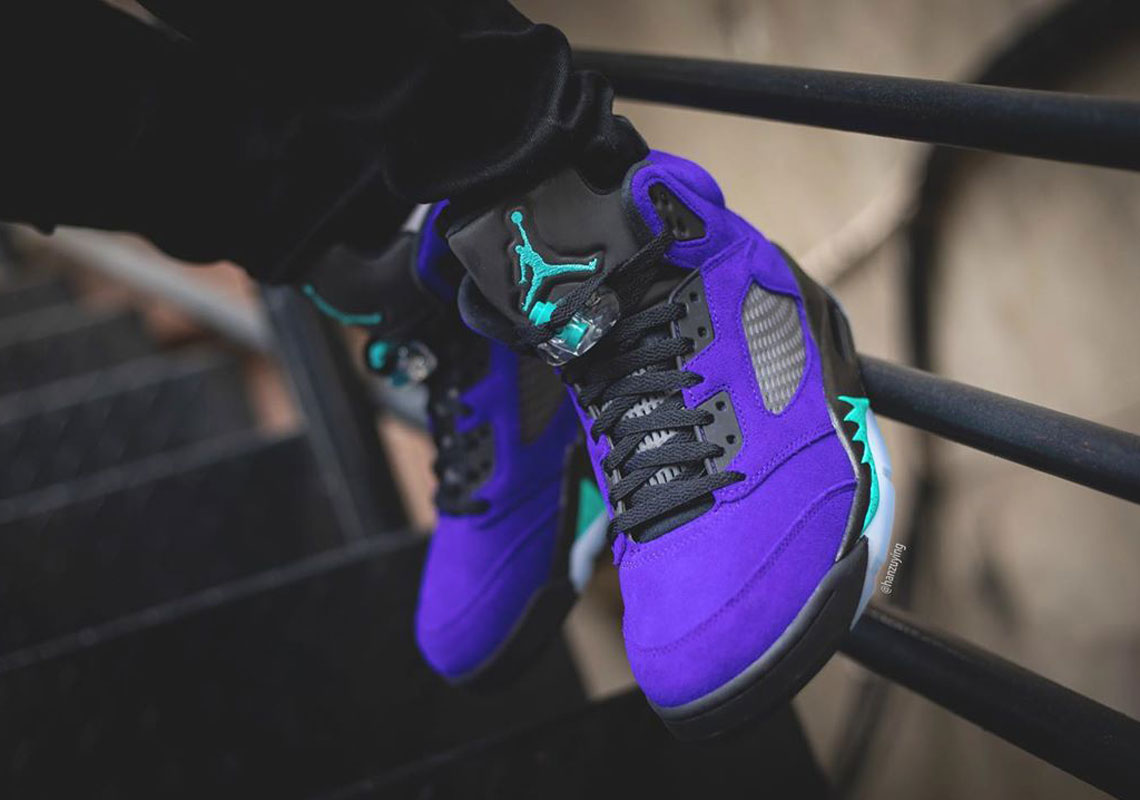 Air Jordan 5 Alternate Grape 136027 500 2