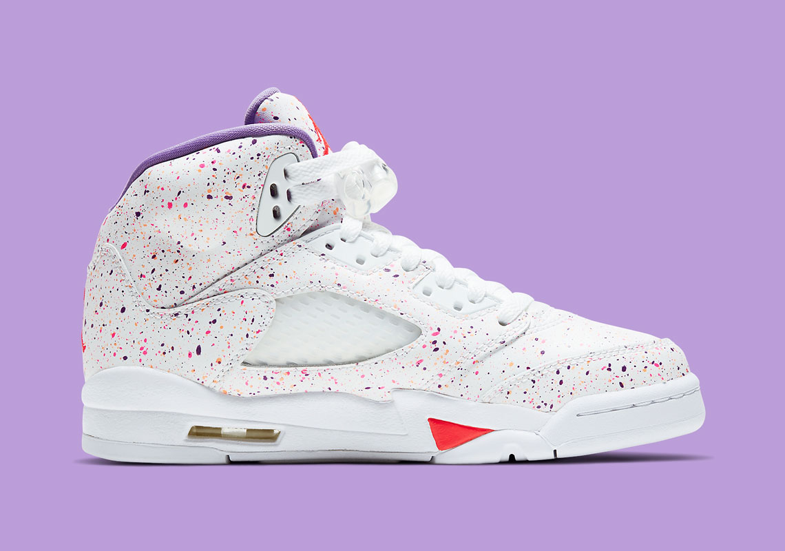 Air Jordan 5 Gs Splatter Ct1605 100 2 1