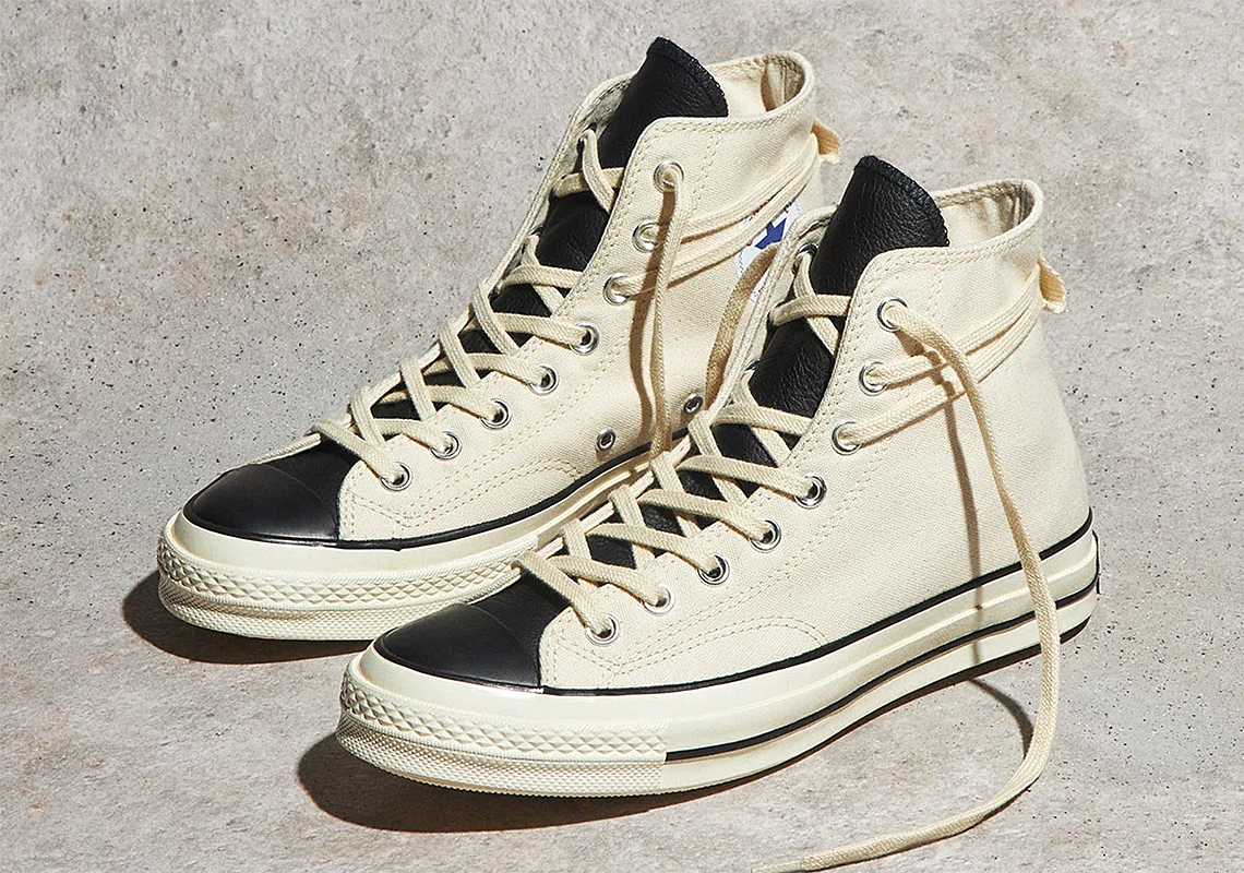 Where To Buy The Fear Of God ESSENTIALS x Converse Chuck 70 "Natural Ivory"