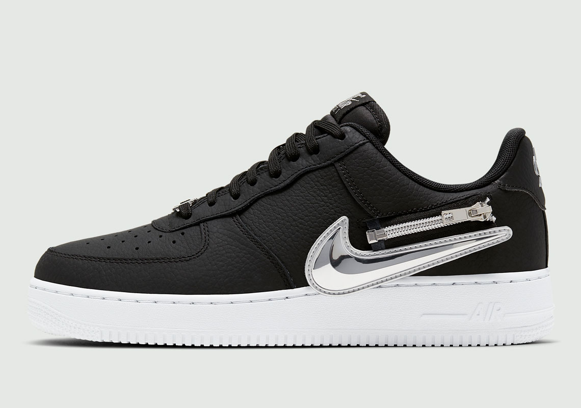 Nike Air Force 1 Zip Swoosh Cw6558 001 1