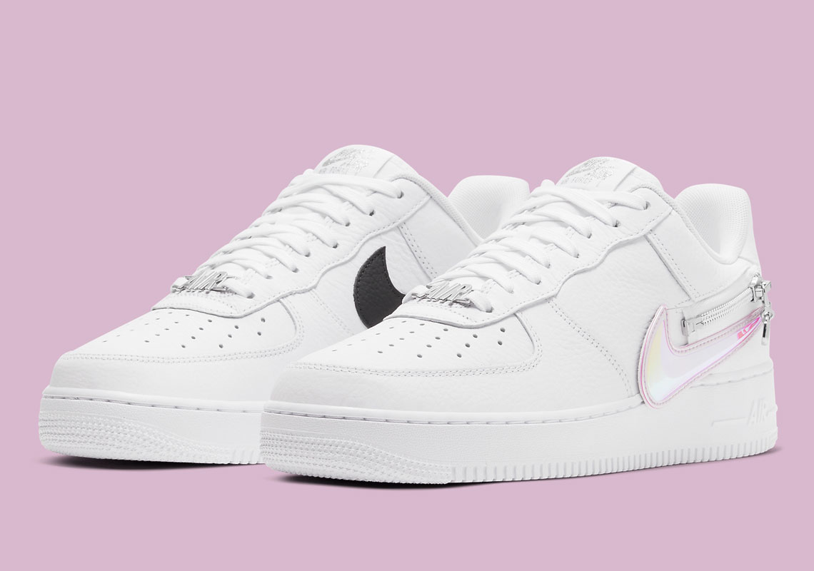 Nike Air Force 1 Zip Swoosh Cw6558 100 3