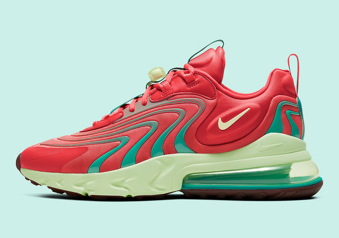 Bright Watermelon Colors Hit The Nike Air Max 270 React ENG