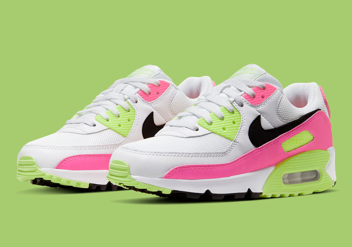 The Nike Air Max 90 "Watermelon" Is Arriving In Stores Now