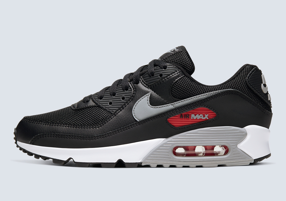 The Nike Air Max 90 Premium Features A "Bred" Color Palette