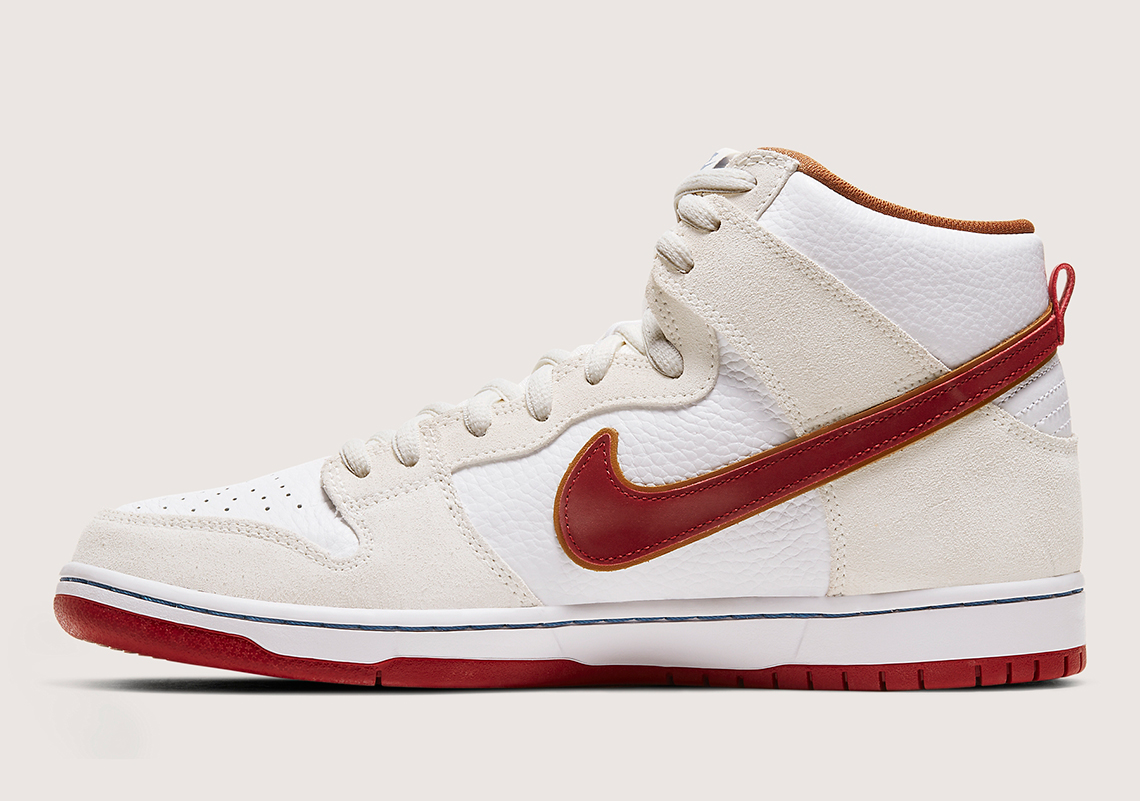 Nike Dunk High Sail Crimson Cv9499 100 6