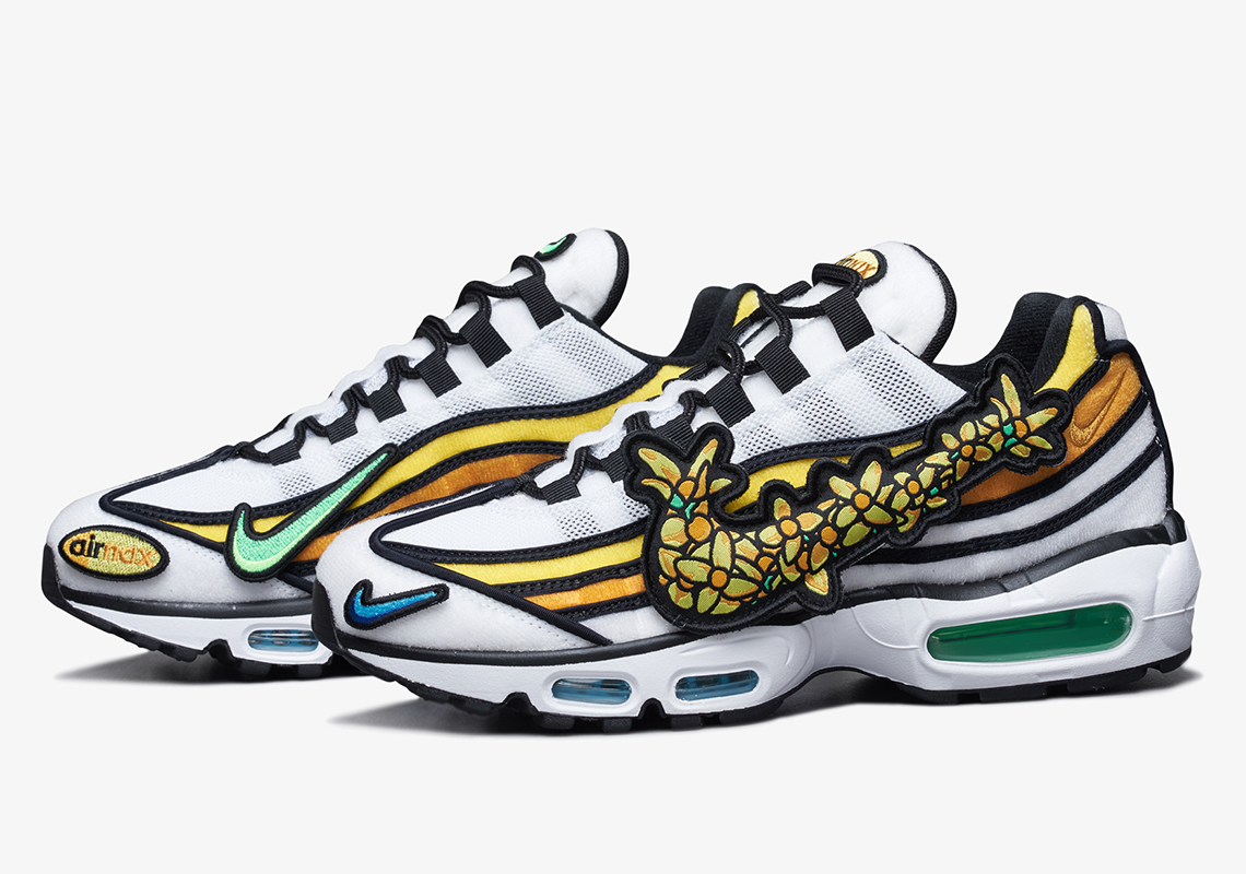 Nike Korea Celebrates Spring With The Velcro Covered Air Max 95 “Pollen Rise”