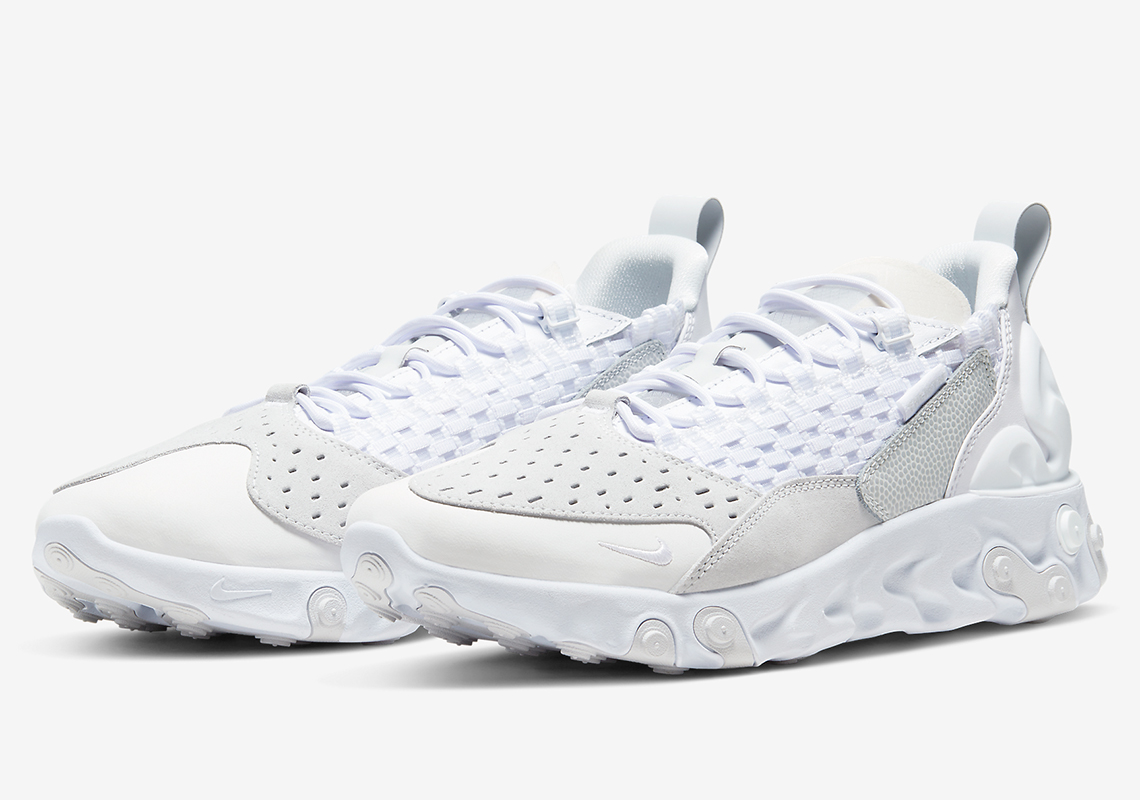 The Nike React Sertu Gets The "Triple White" Treatment