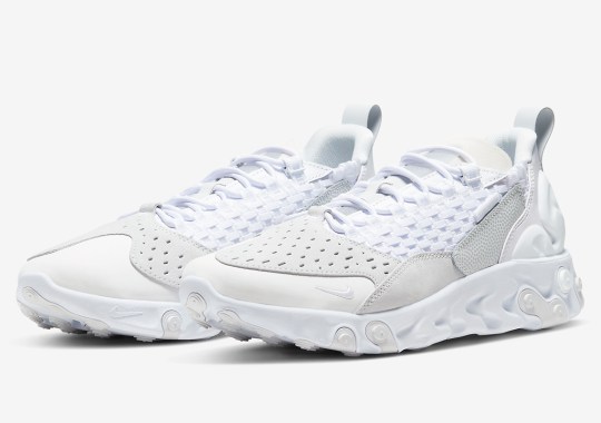 The Nike React Sertu Gets The “Triple White” Treatment