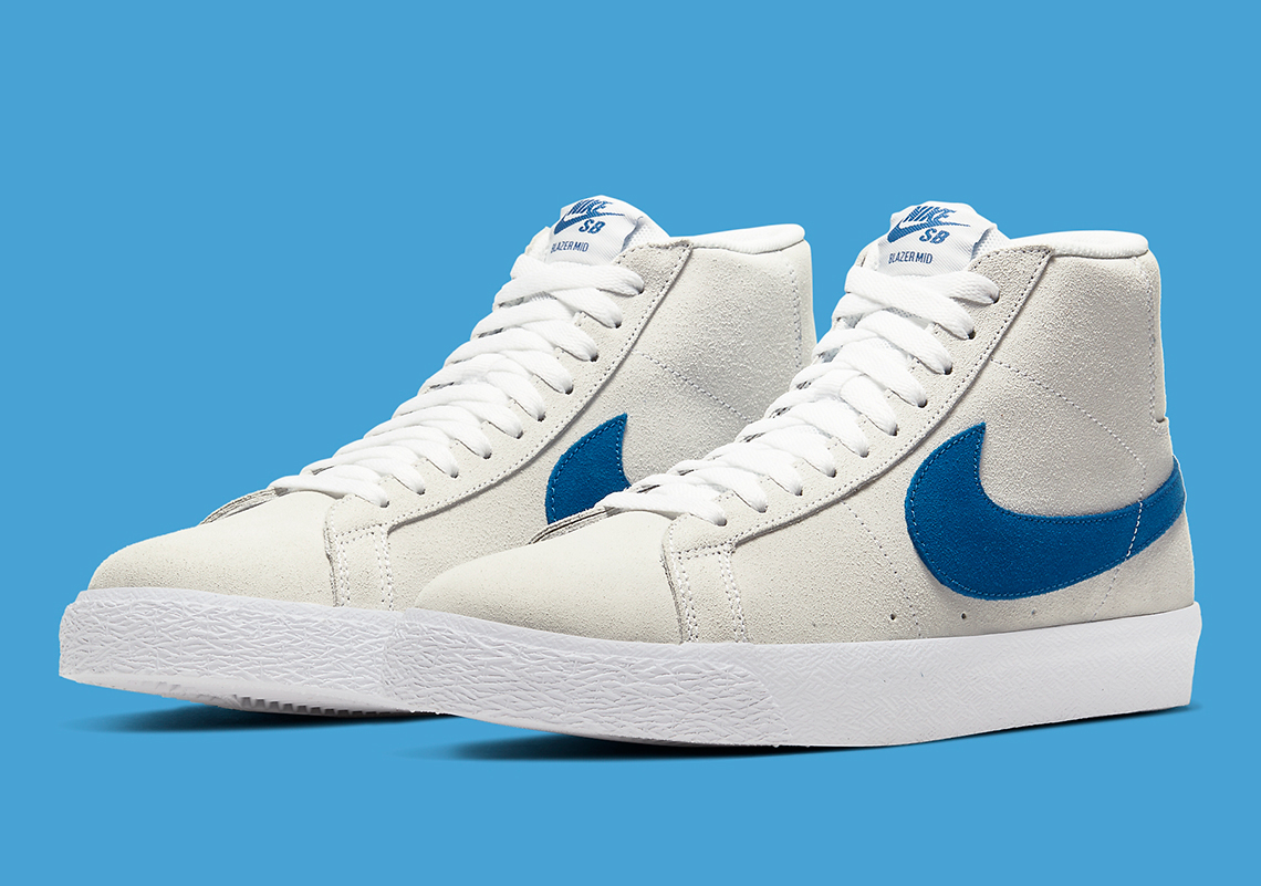 The Nike SB Blazer Mid Arrives Soon With Laser Blue Checks