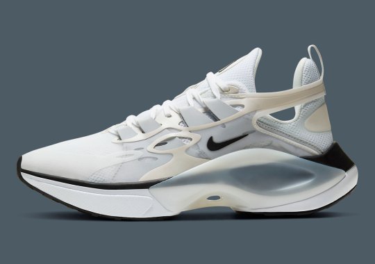 Nike’s D/MS/X Signal Cleans Up With White And Cream Uppers