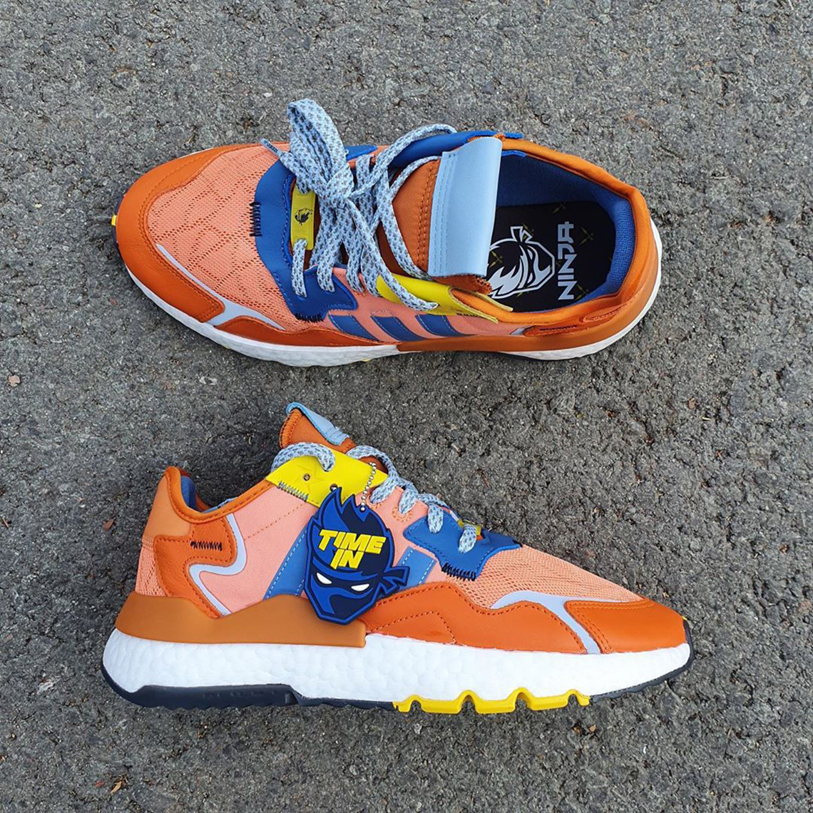 Ninja Adidas Nite Jogger Orange Release Info 5