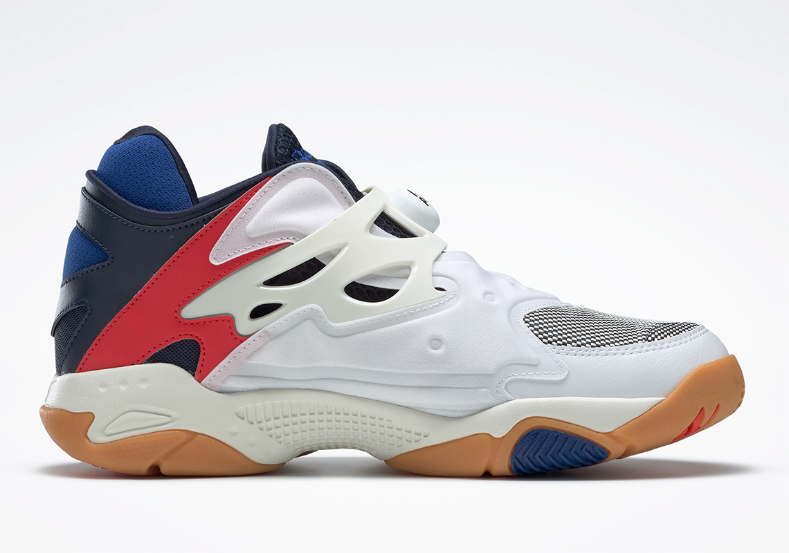 Reebok Pump Court Red White Blue Fv5565 2