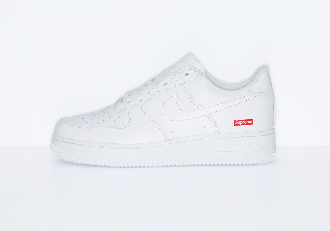 Supreme Nike Air Force 1 White Black Release Date 1