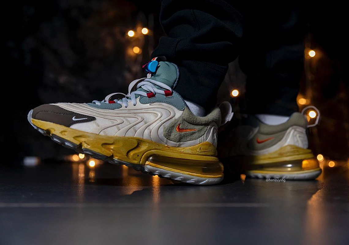 Travis Scott Nike Air Max 270 React Release Date 1