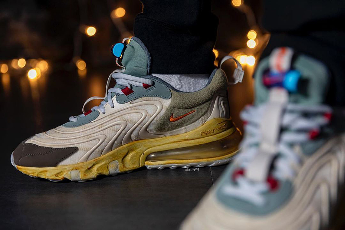 Travis Scott Nike Air Max 270 React Release Date 4