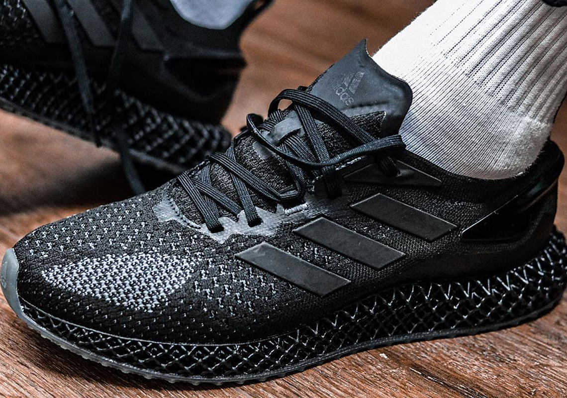 Adidas 4d Run 1.0 Triple Black Sample Photos 2