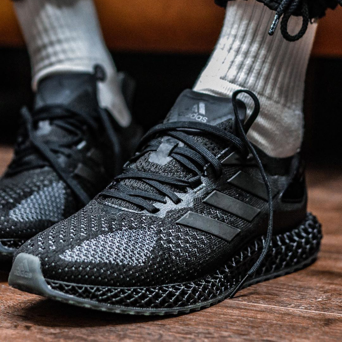 Adidas 4d Run 1.0 Triple Black Sample Photos 4