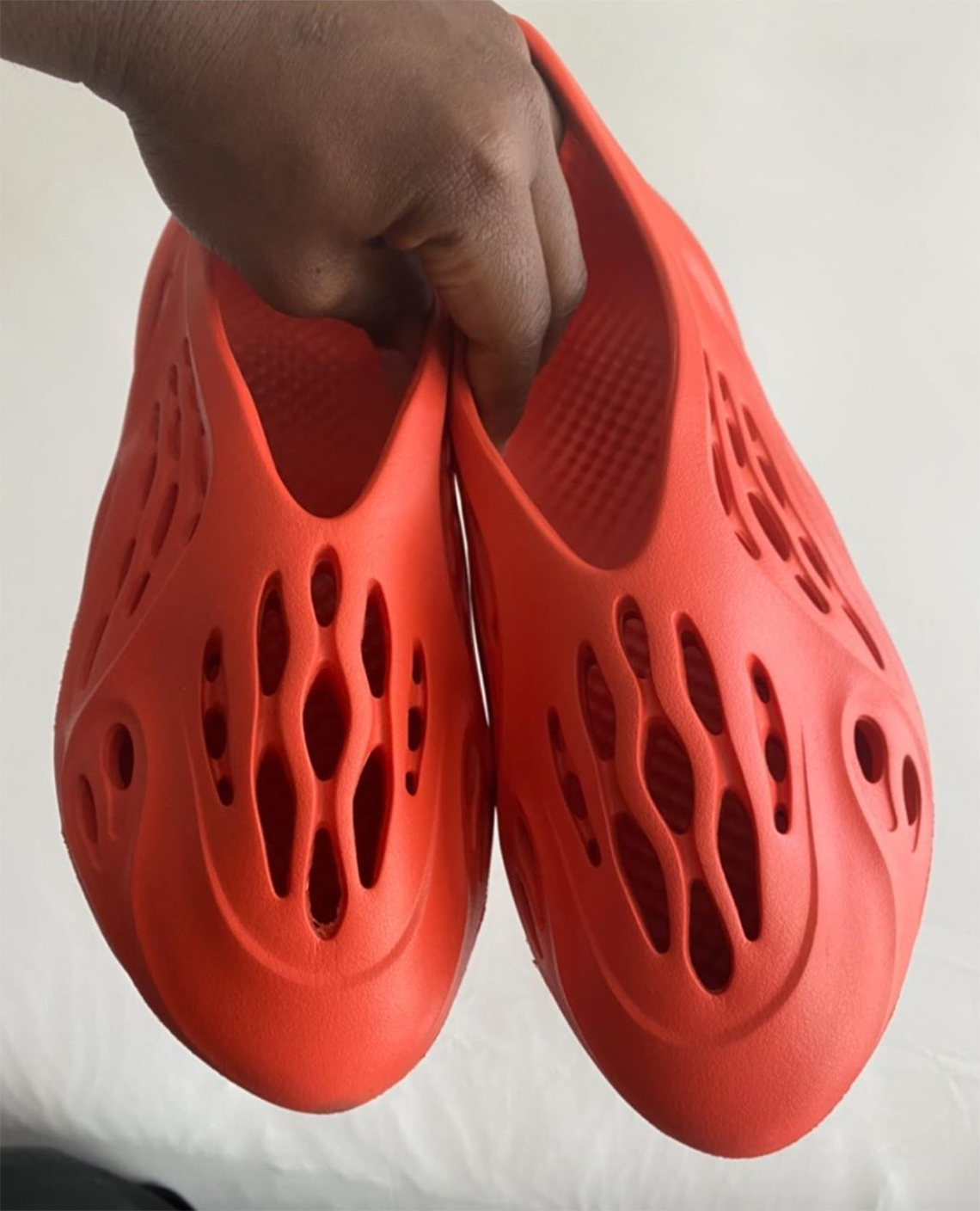 Adidas Yeezy Clog Orange 1