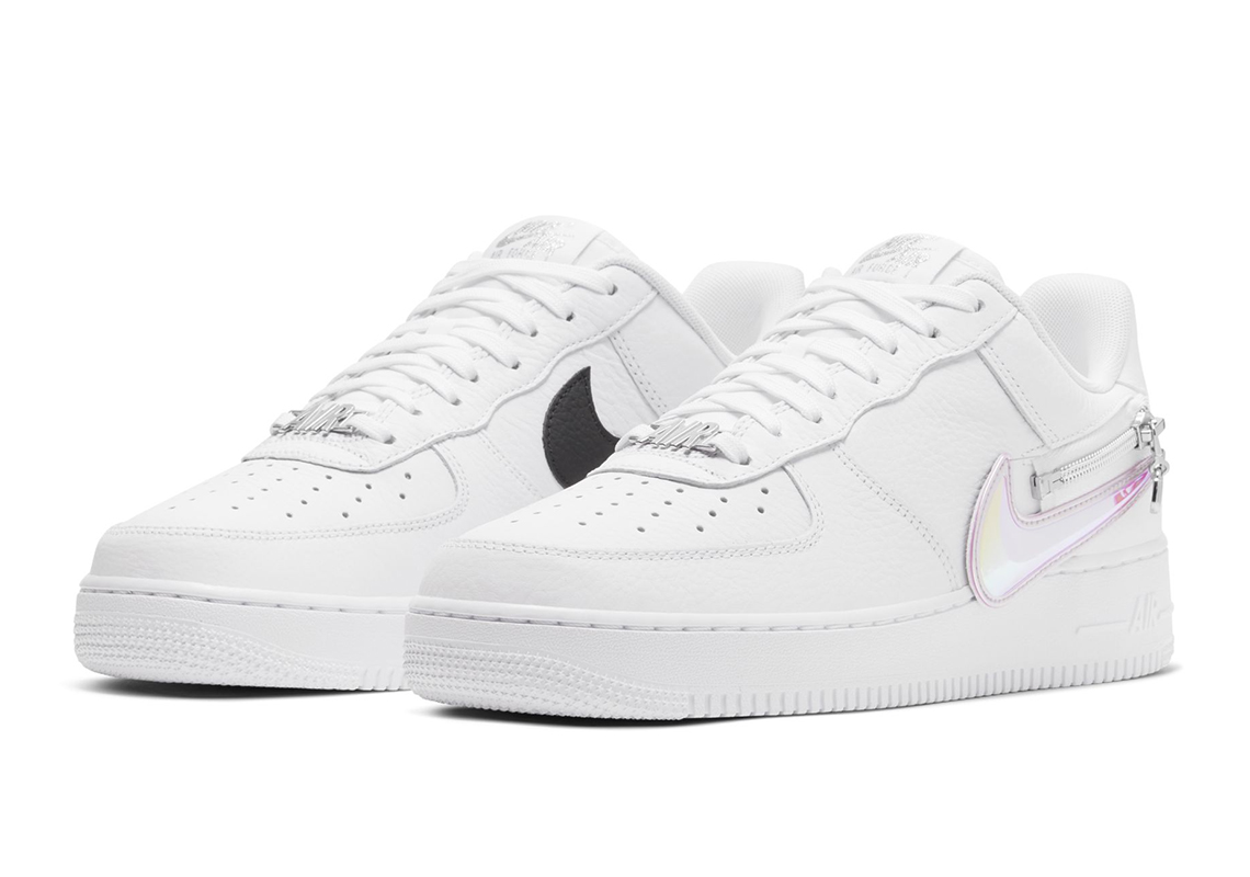 Air Force 1 Zipper Swoosh Iridesent 2