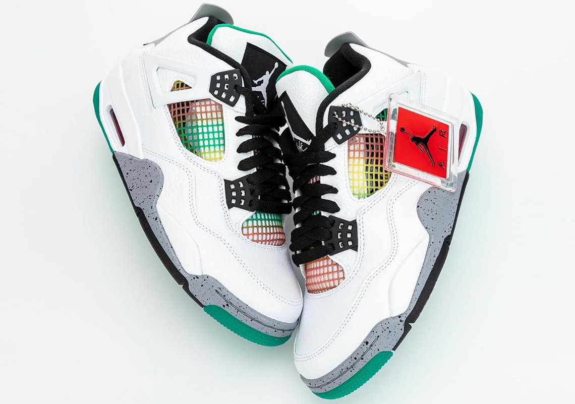 First Look At The Air Jordan 4 “Rasta”