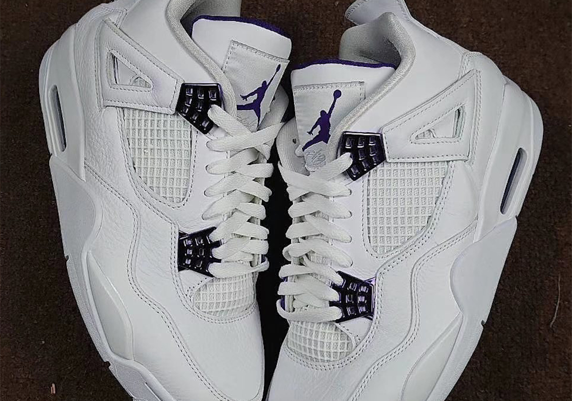 First Look At The Air Jordan 4 "Court Purple"