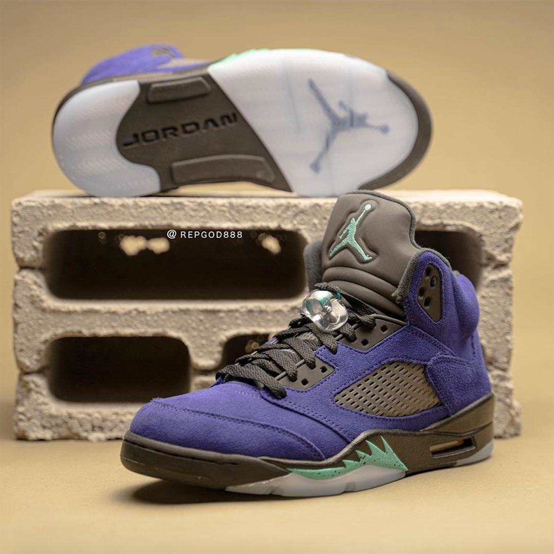 Air Jordan 5 Reverse Grape 136027 500 6