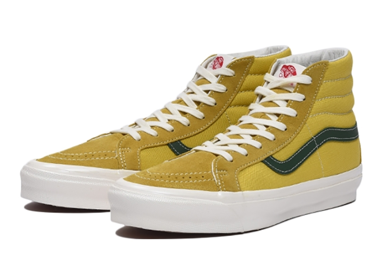 Billys Vans Sk8 Hi Yellow 1