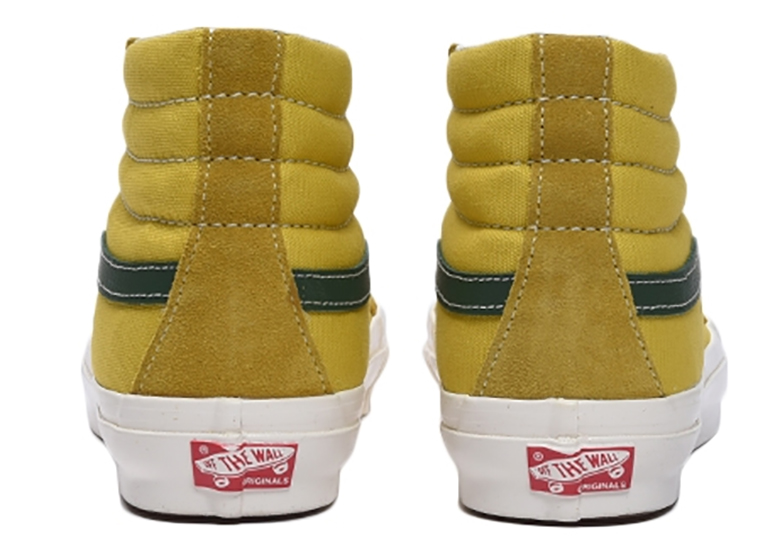 Billys Vans Sk8 Hi Yellow 2