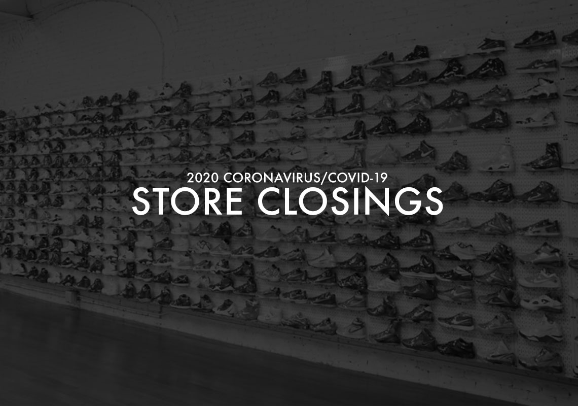 Sneaker Stores And Boutiques Temporarily Close Amid COVID-19 Crisis