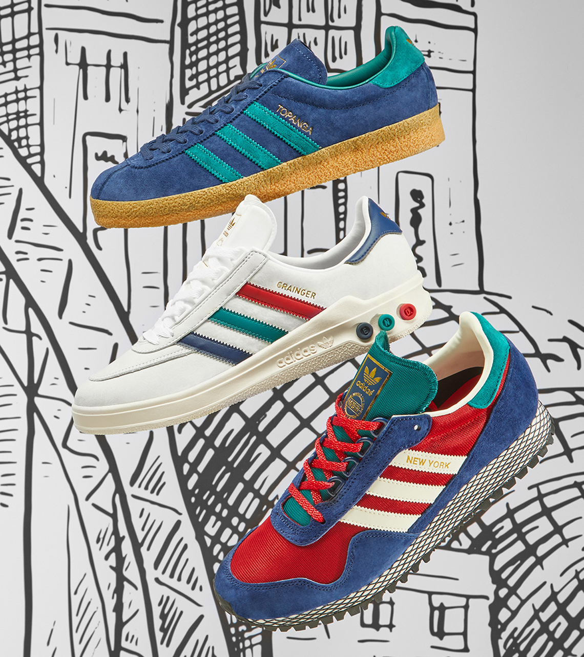 End Adidas Three Bridges