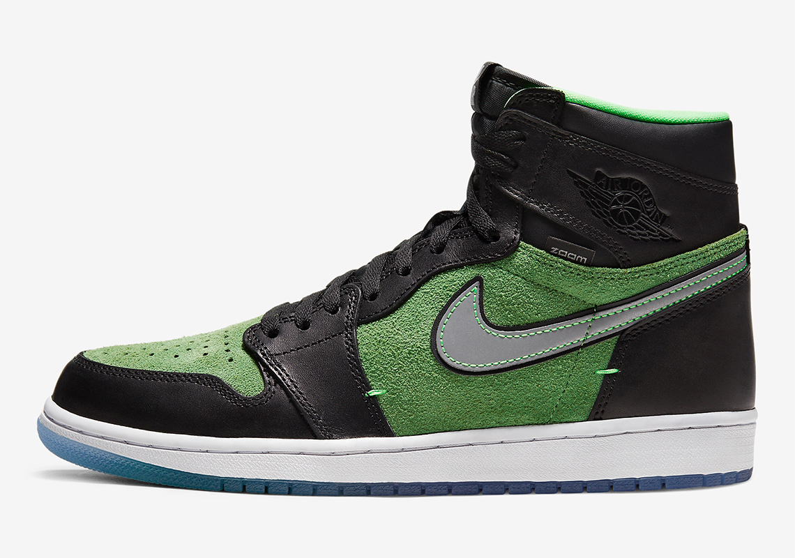 Jordan 1 Zoom Ck6637 002 Black Green 2