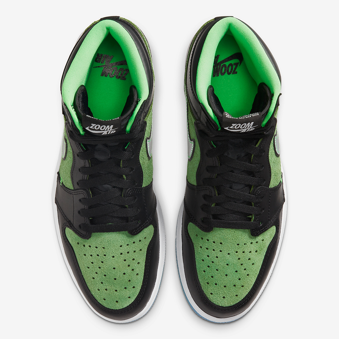 Jordan 1 Zoom Ck6637 002 Black Green 6