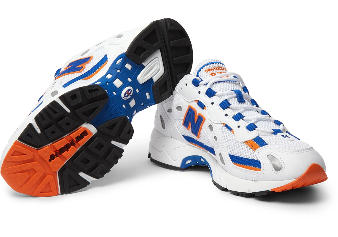 New Balance 827 Blue Orange 2