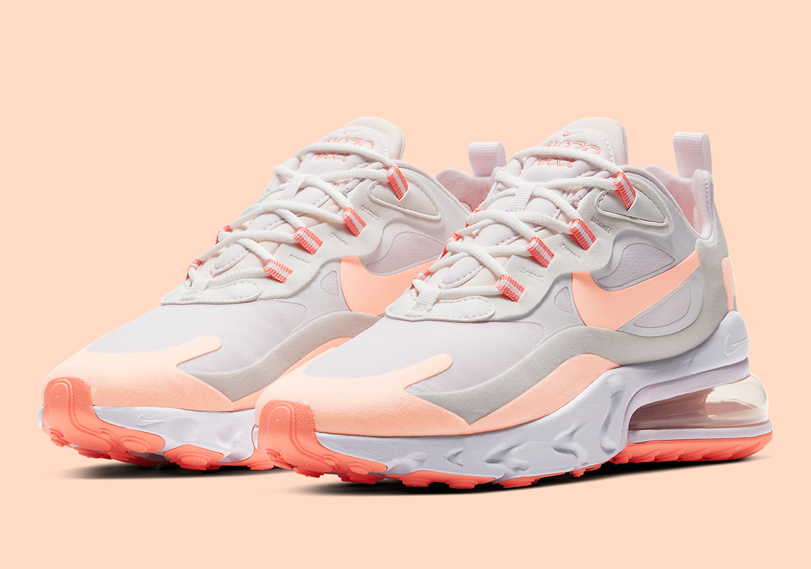 The Nike Air Max 270 React Gets Kissed With Crimson Tint