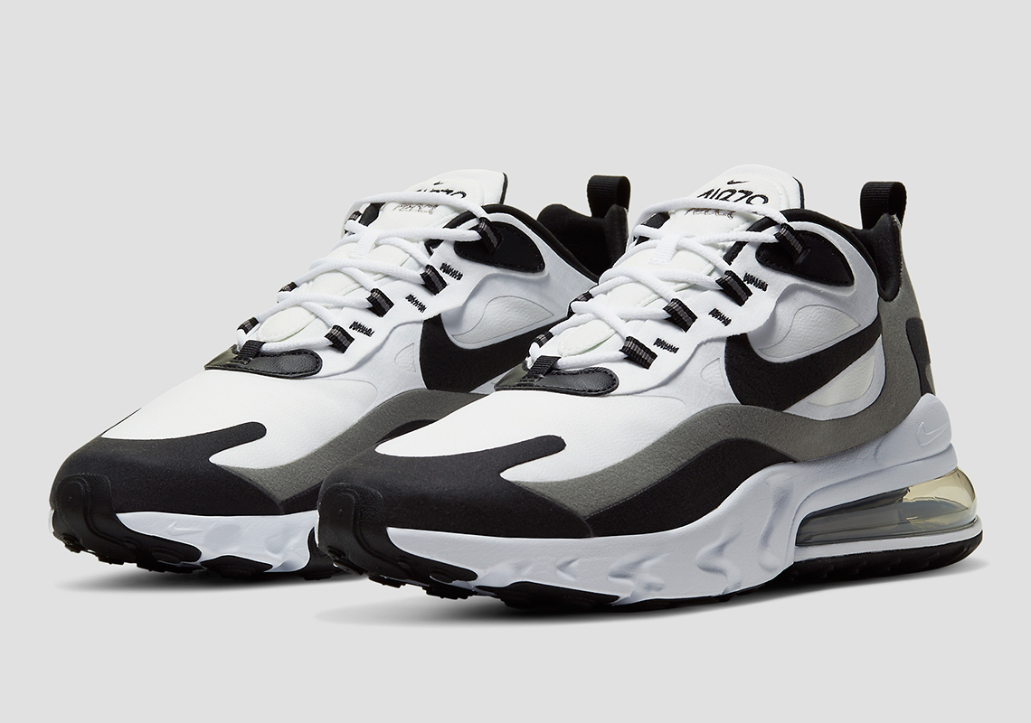 The Nike Air Max 270 React Goes Greyscale With Latest Colorway