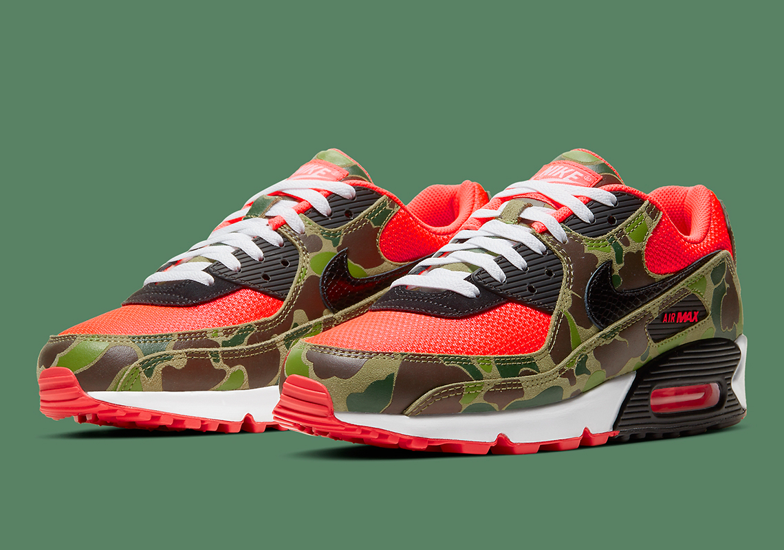 Official Images Of The Nike Air Max 90 “Reverse Duck Camo”