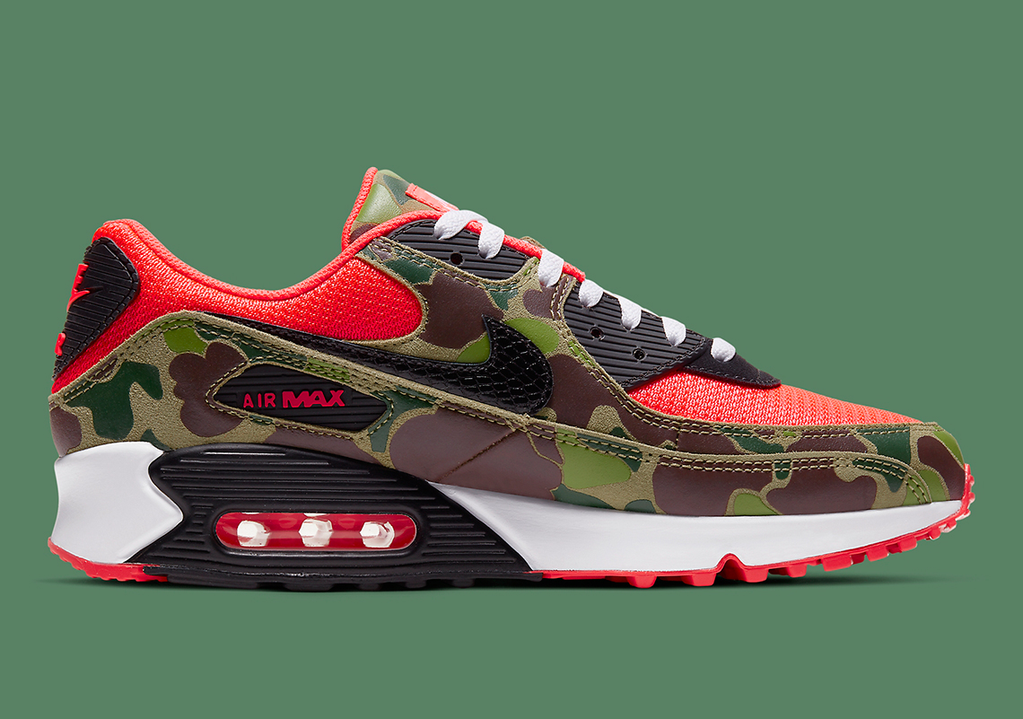 Nike Air Max 90 Reverse Duck Camo Cw6024 600 4