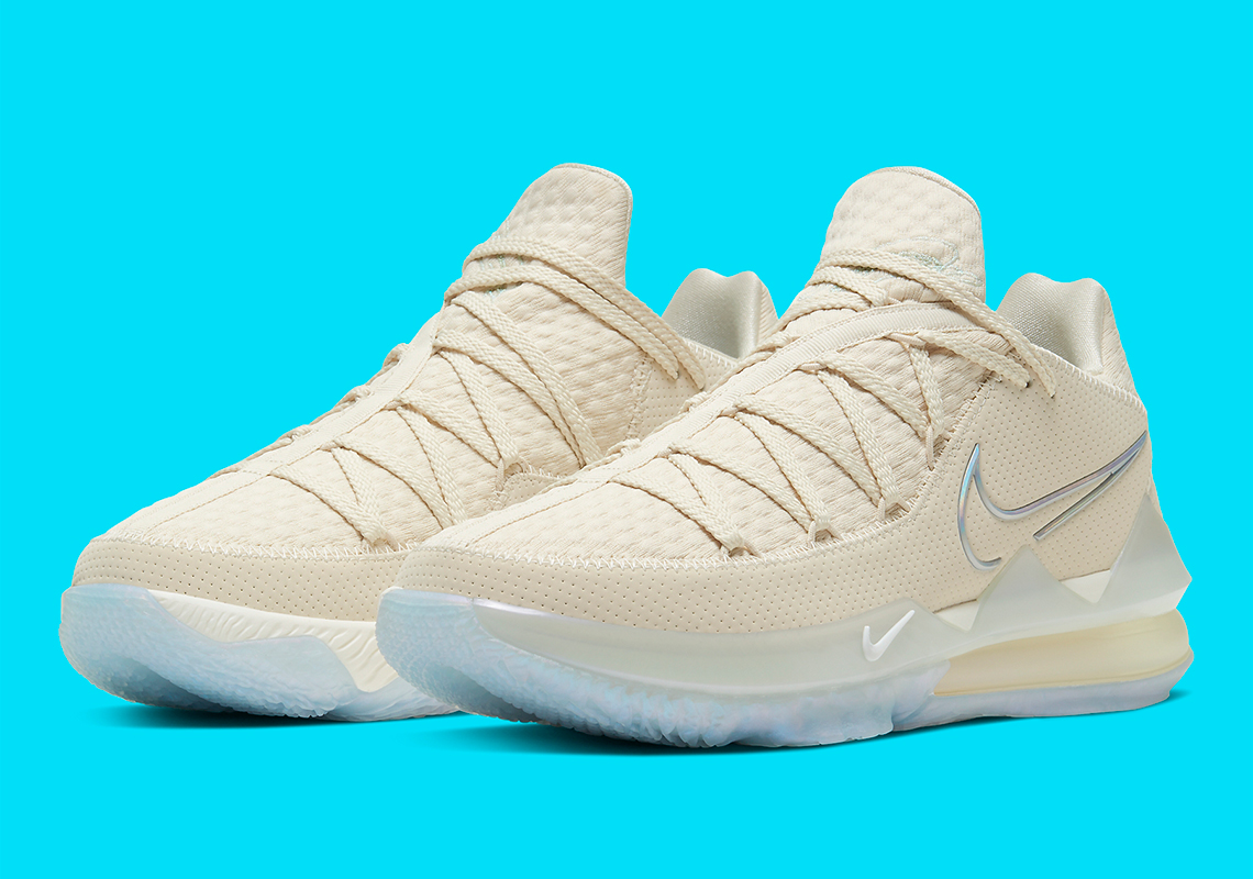 The Nike LeBron 17 Low "Easter" Adds A Smooth Cream Upper