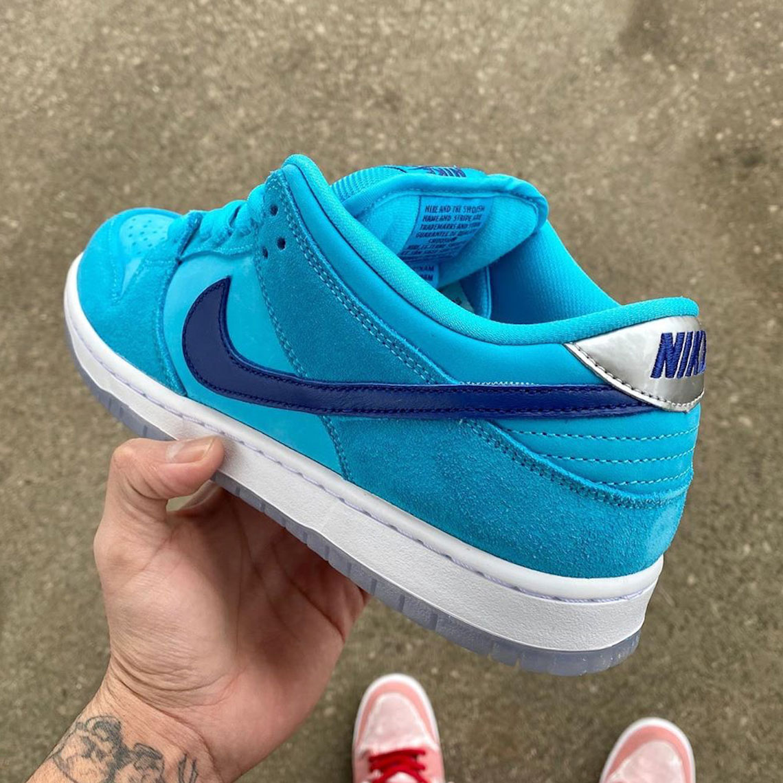 Nike Sb Dunk Low Blue Fury Bq6817 400 2