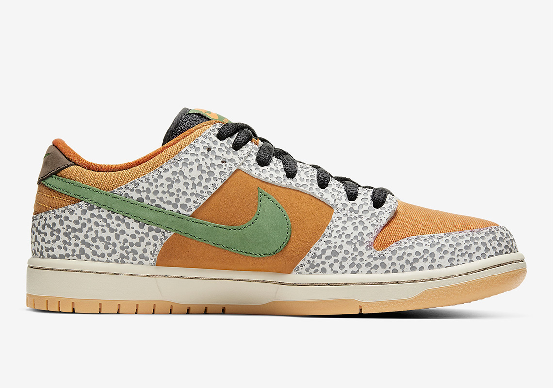 Nike Sb Dunk Low Safari Cd2563 002 Official Photos 1