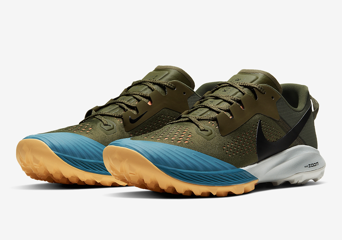 Nike Terra Kiger 6 Teal Olive Nike Terra Kiger 6 Black Grey Nike Terra Kiger 6 Spruce Aura Cj0219 200 3