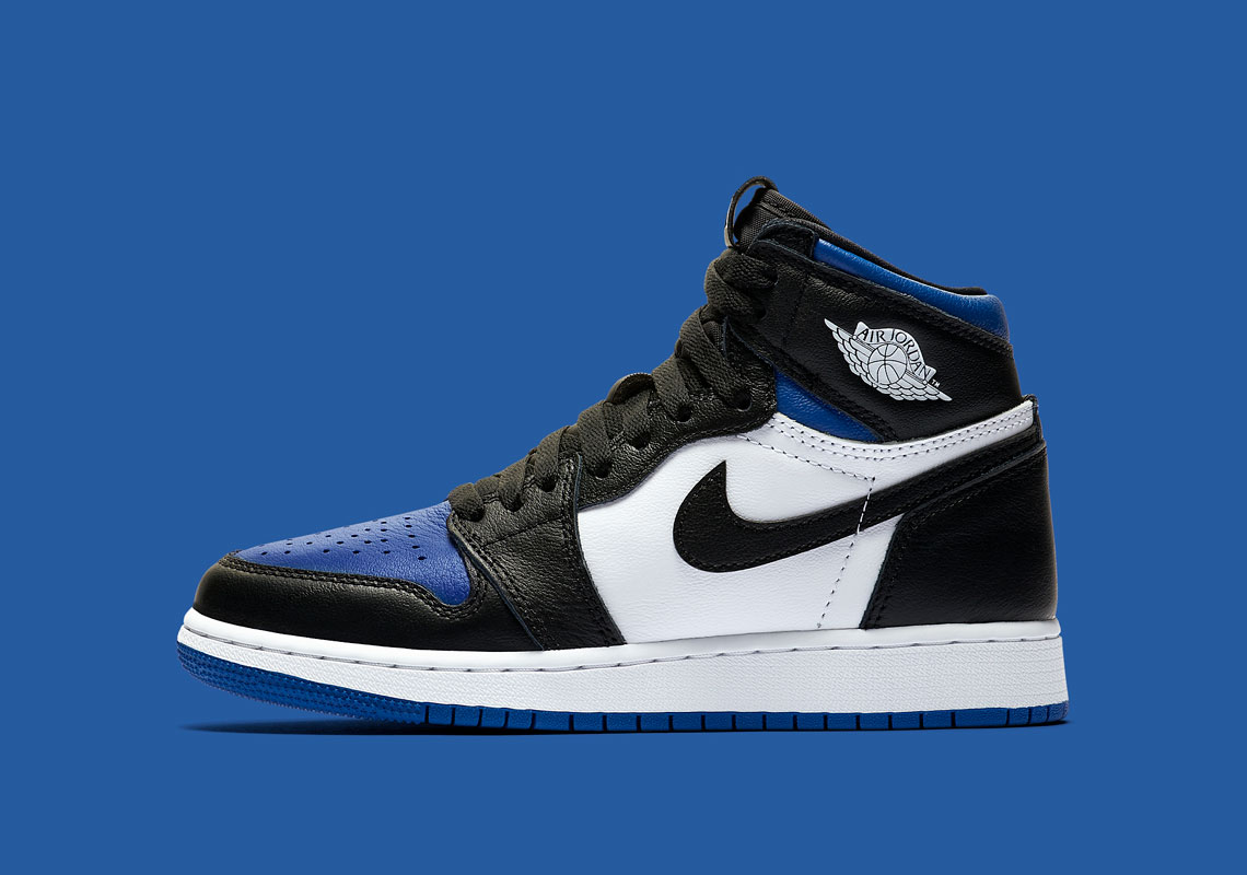 Air Jordan 1 Gs Royal Toe 575441 041 2