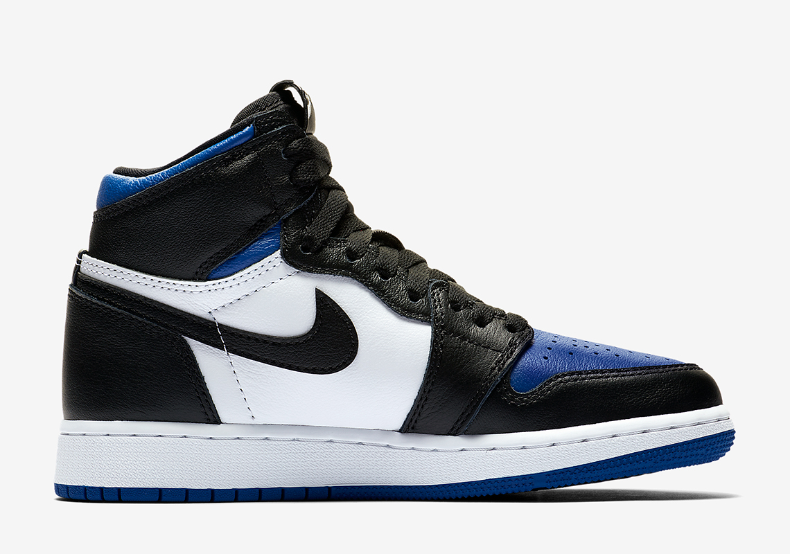 Air Jordan 1 Royal Toe Kids 575441 041 2