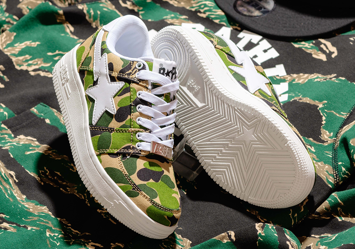 Concepts Bape Spring 2020 Bapesta Camo Release Info 1