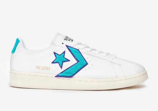 The Converse Pro Leather Ox To Feature Oversized Chevrons In Chenille