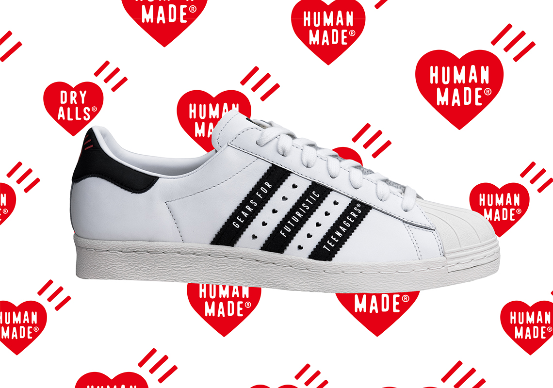 Human Made Adidas Superstar April 2020 Release Date 7