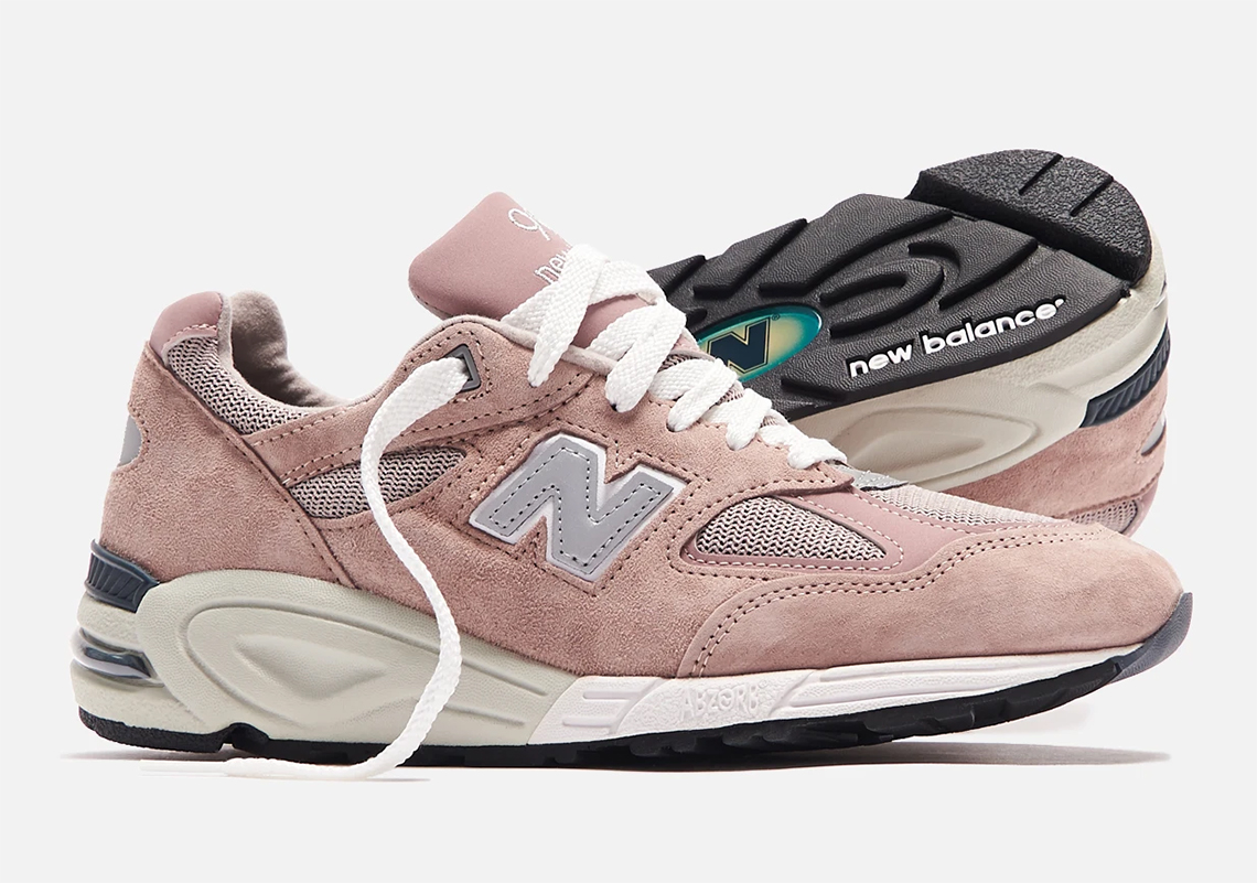 Kith New Balance 990v2 Kithstrike Rose 2